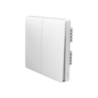 Умный выключатель Aqara Smart Light Control ZigBee (Двойной, встраиваемый) White (QBKG03LM)
