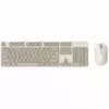 Беспроводная клавиатура с мышью Mijia Wireless Set 2 WXJS02YM Beige RU+ENG